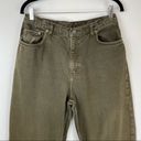 Calvin Klein Vintage  Green Denim Tapered Jeans Sz 20 Y2K Photo 3