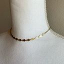 American Eagle gold tone wash choker necklace Photo 5