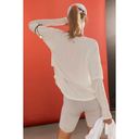 Free People  Movement Twice As Nice Henley in White Size Large Photo 2