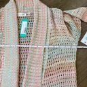 RD Style  NEW Pastel Sonole Open Stitch Yarn Knit Cardigan Sweater ~ NWT Size S Photo 11