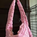 NWT quilted pink Carryall bag Photo 2
