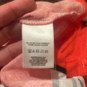 Deletta ANTHROPOLOGIE  Women’s Neon Coral Pink Scoop Neck Open Back Tank Top Photo 6