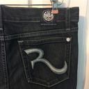 Rock & Republic  Kasandra Jeans Dark Wash Embroidered 31 12 Boot Cut Photo 2