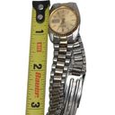 Seiko Vtg  Watch Women Gold Tone 3E23-0A60 With Date Indicator No Battery Parts Photo 7