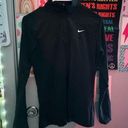 Nike  dri-fit black zip up jacket MEDIUM Photo 0