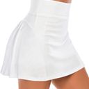 Amazon White Pleated Tennis Skirt Photo 1