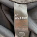 Ivy Park  Grey Leggings M Full Length Activewear High Waist Photo 5