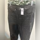 American Eagle  Black Distressed Highest Rise 90s boyfriend denim Photo 1