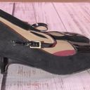 Kate Spade  black suede kitten heels size 6 Photo 2