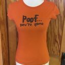 Poof Vintage Y2K witch  your gone baby T Photo 9