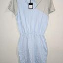 n:philanthropy NWT  Cloudy Blue Cutout Women Small Casual Dash Mini Dress Photo 0