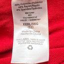 Holiday Time  XXXL(22) HOHOHO Red Long Sleeve Hoodie w/Front Pocket & sid… Photo 9