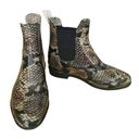 Ralph Lauren Lauren  Tally Bo Rai Snakeskin Rubber Booties Photo 1