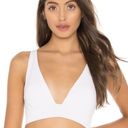 Lovewave  White Plunge V Neck Sports Bra Sports Top Size XXS Photo 6