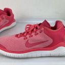 Nike  Womens Free Run Sun Running Shoes Sz 9.5 Athletic Sea Coral Pink Photo 7