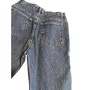 Liz Claiborne  Jeans Womens 4 Boot Cut Mid Rise Mom Dark Wash Denim Pants Photo 9