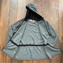 Victoria's Secret VS SPORT gray fleece drawstring hoodie jacket, size M Photo 3