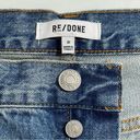 RE/DONE NWT  ‘70s Stove Pipe Size 31 Straight Jeans High Rise in Favorite Bleu Photo 4