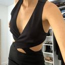 Nasty Gal Cut Out Crossover Mini Bodycon Dress Photo 1