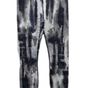 Luna VARLEY Black Gray Watercolor Print  Legging M Photo 4