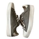 All Saint safia grey suede lace up sneakers size 7 women’s tennis casual shoes Photo 1