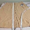Universal Threads  wheatfield tan button front A-Line linen blend midi skirt Photo 6