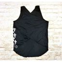 291 Venice Womens Black Restless Hearts Cross back Tank Crosses Size 2 Goth Rock Photo 6