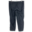 st. john's bay  (12) Petite Black Cargo Capri Crop Pants Photo 4