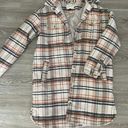 Universal Threads Plaid Trench Coat Photo 1