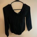 Brandy Melville off the shoulder black top Photo 0