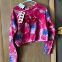 Kappa  Authentic Galz Cropped Tie Dye Sweatshirt Size M Photo 0