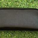 SKIMS NWT  Black Neoprene Zippered Pouch Photo 1