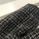 Coldwater Creek Y2K  black tweed blazer wool plaid checkered textured women large Photo 7