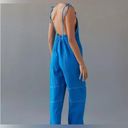 Urban Outfitters Harley Linen backless tie overalls size Lg Photo 7