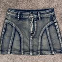 Denim Mini Skirt Size XS Photo 1