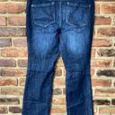DKNY  Dark Wash Blue Denim Mercer Slim Bootcut Jeans Women's Size 6P Petite Photo 3