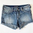 Silver Jeans  Suki Cut Off Jean Shorts Size 26 Photo 0