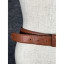 Talbots Vintage  Large Womens Belt Alligator Tan Brown Gold USA Made READ Photo 5