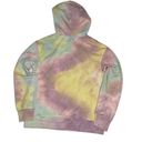 Allegra K  Zip Up Hoodie Tie Dye Purple Women Size Small Photo 2