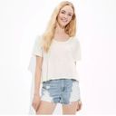 American Eagle Outfitters White Babydoll Top Photo 3