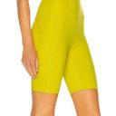 Girlfriend Collective  Size Small High Rise Bike Shorts Neon Yellow Running Yoga Photo 0