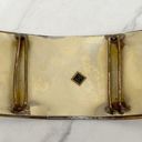 The Bar Vintage Brutalist Silver and Gold Tone Belt Buckle Made in India Photo 1