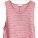 Madewell  Womens Highpoint Striped Soft Jersey Knit Tank Dress Size M Pink Photo 3