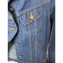 Lee Vintage 70's Ms  Cotton Denim Jean Jacket Trucker Style Photo 6