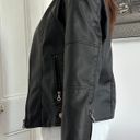 Black leather jacket Size L Photo 3