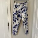 Balance Collection Blue and white floral leggings in size Large Photo 2