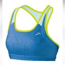 Brooks  Heather Neptune and Seafoam Versatile Running Sports Bra Size L NWT Photo 0