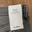 Sam Edelman NEW  The Kitten Mid Rise Skinny Ankle Jeans in Gray Size 16 33 Photo 7