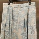 St. John 💕💕 Formal High Waisted Jacquard Floral Embroidered Ball Skirt 12 NWOT Photo 3