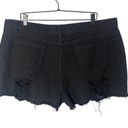 Pretty Little Thing  Plus Size Bum Rip Denim Hot Shorts Size US 18 New NWT Photo 5